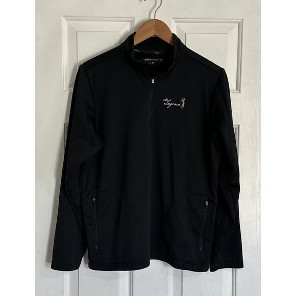 Nike Golf Pull Over Size XL Performance Therma-Fit 1/4 Zipper "The Legend" Logo - Picture 1 of 8